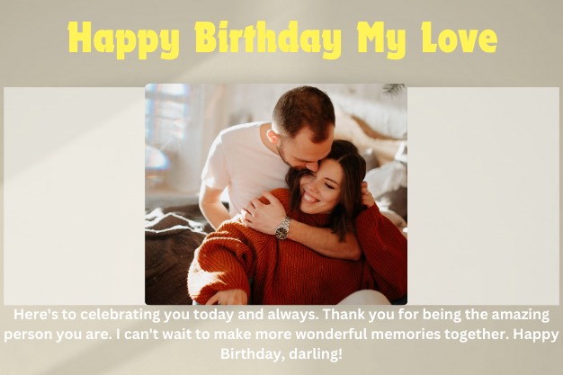 Heart Touching Birthday Wishes for Wife in English